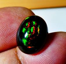 2.1 Carat 100% Natural Black Opal Gemstone Ethiopia