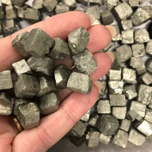 Pyrite Stone Original Cluster Samples - High Energy Natural Iron Pyrite Stone